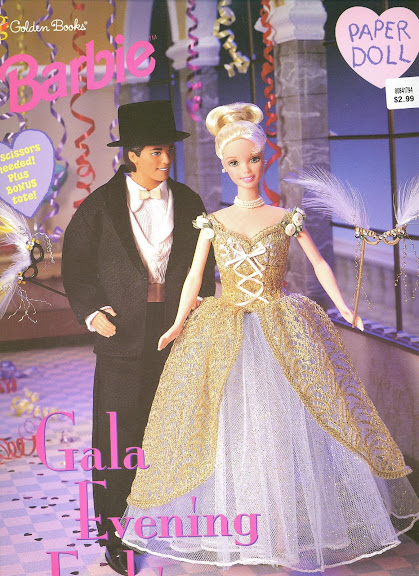 Bonecas Antigas de Papel: Barbie